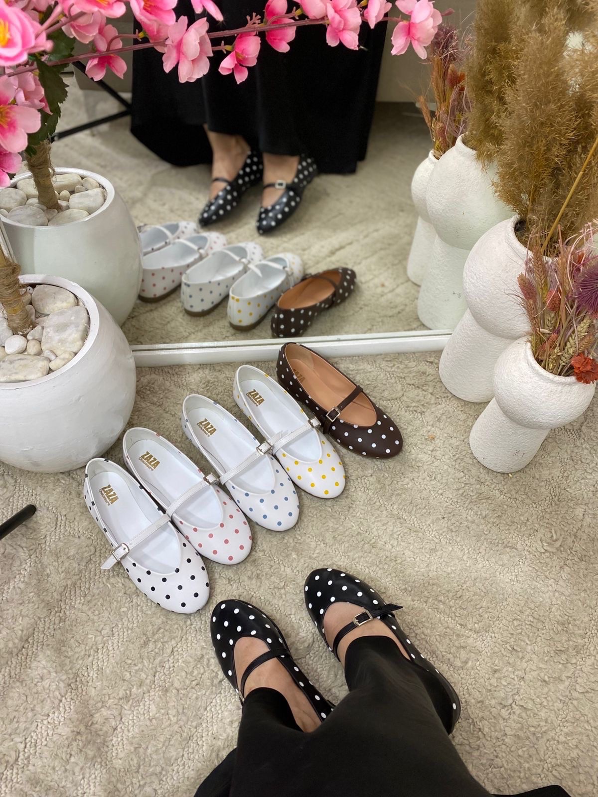 Ballerines polka dots 
