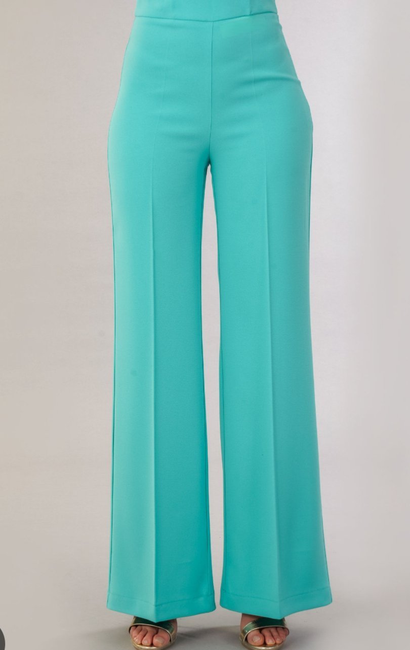 Pantalon turquoise 