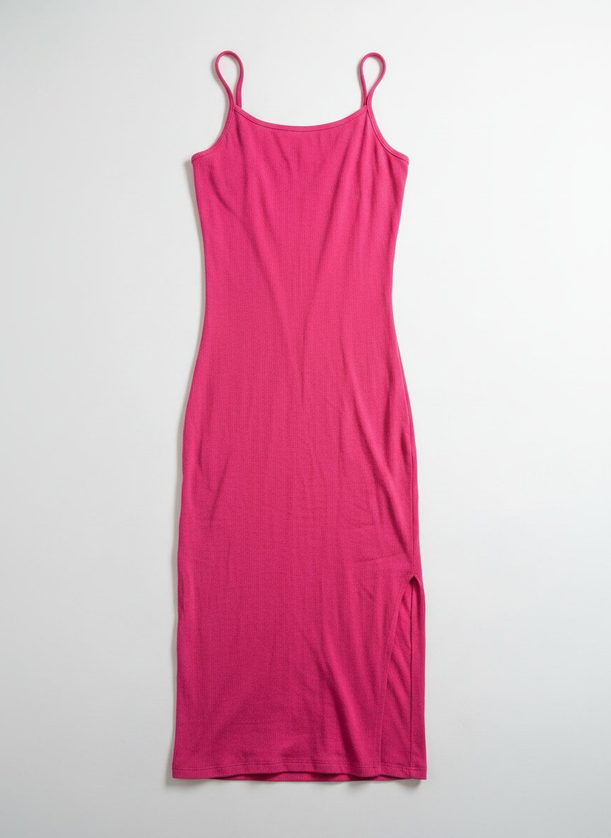 Robe bodycon rose fuchia