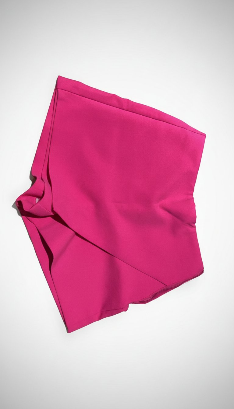 Jupe short rose fushia 