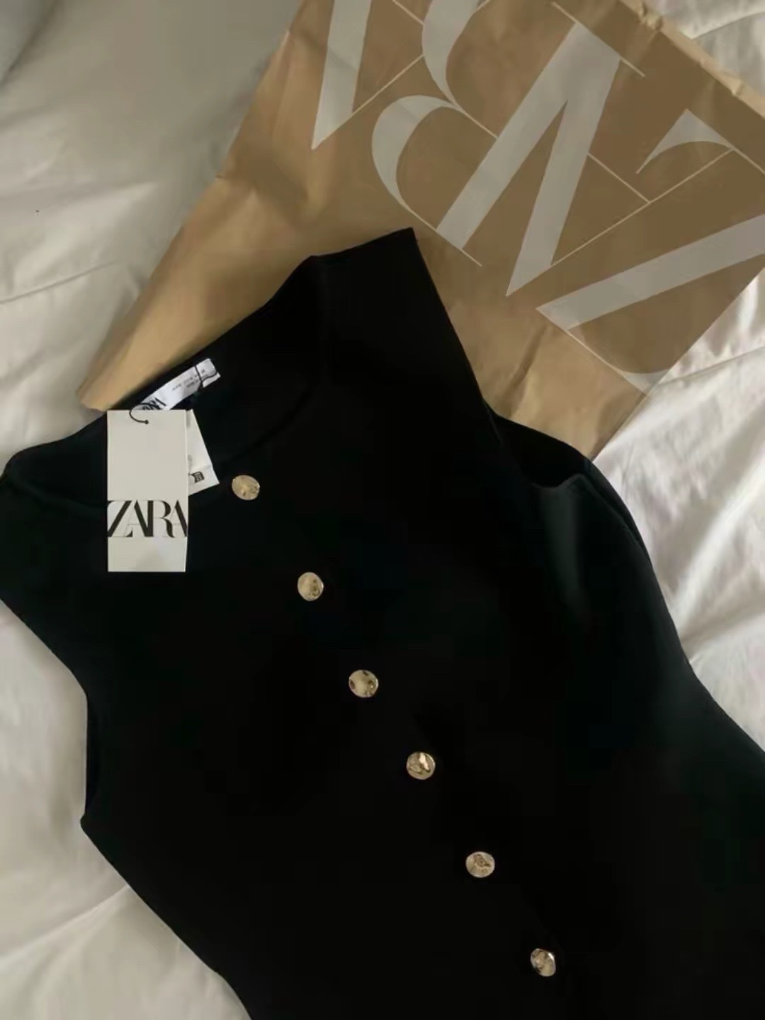 Gilet en marron foncé trés tendance