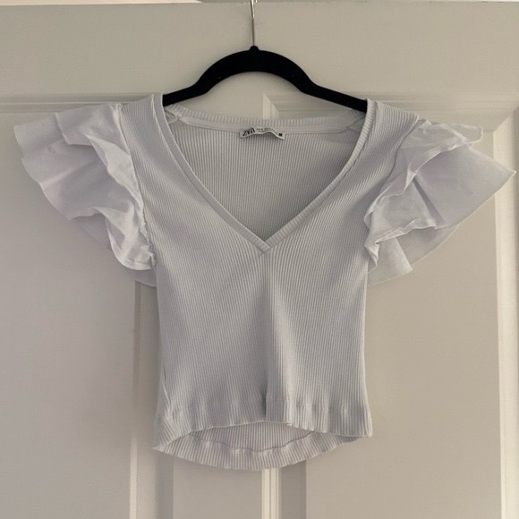 Top Zara blanc