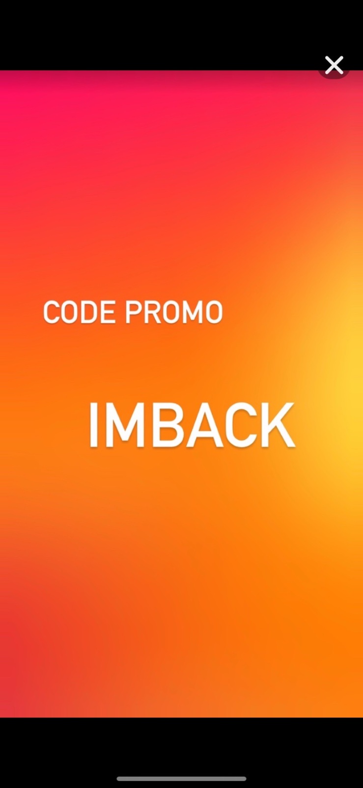 Code promo