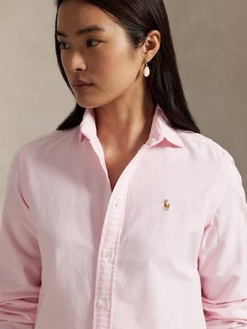 Chemise ralph laurent rose bb
