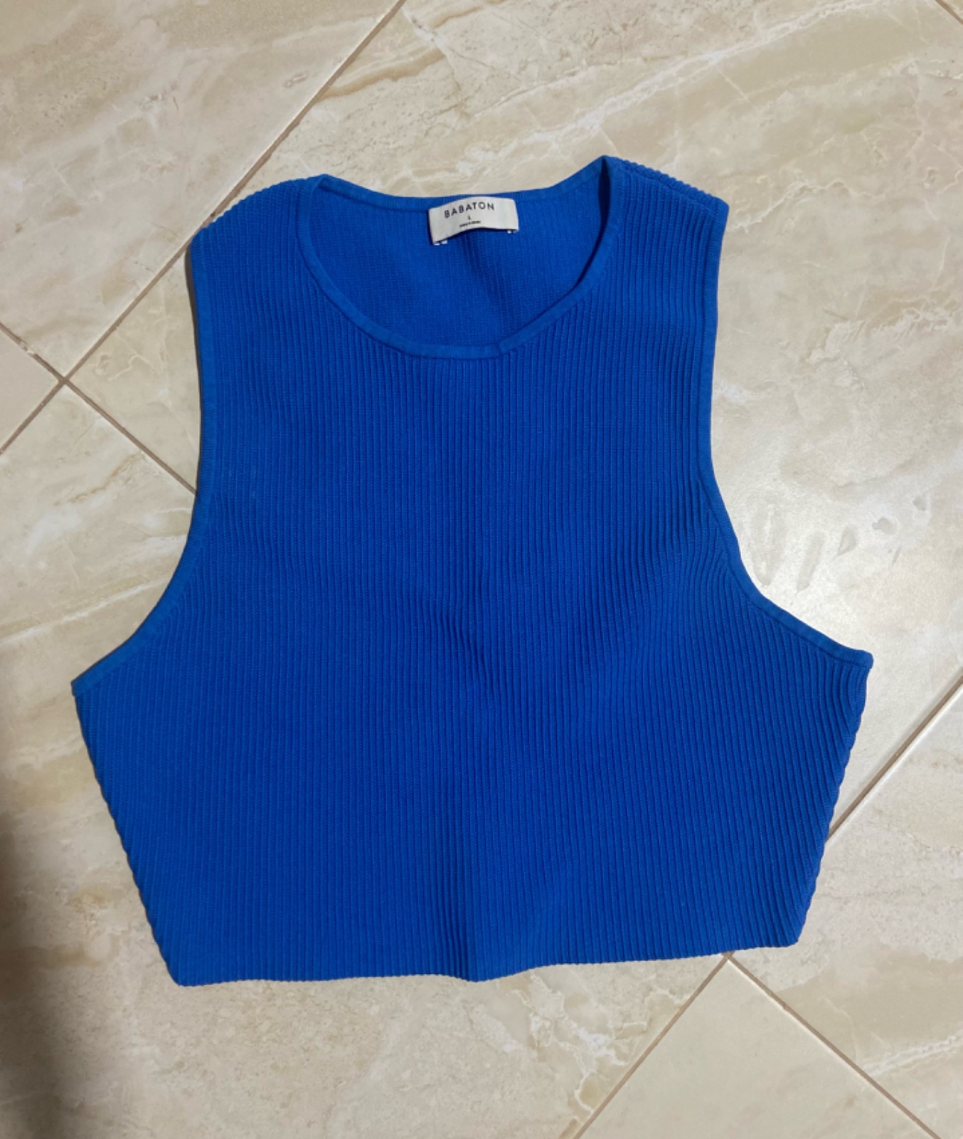 Top bleu