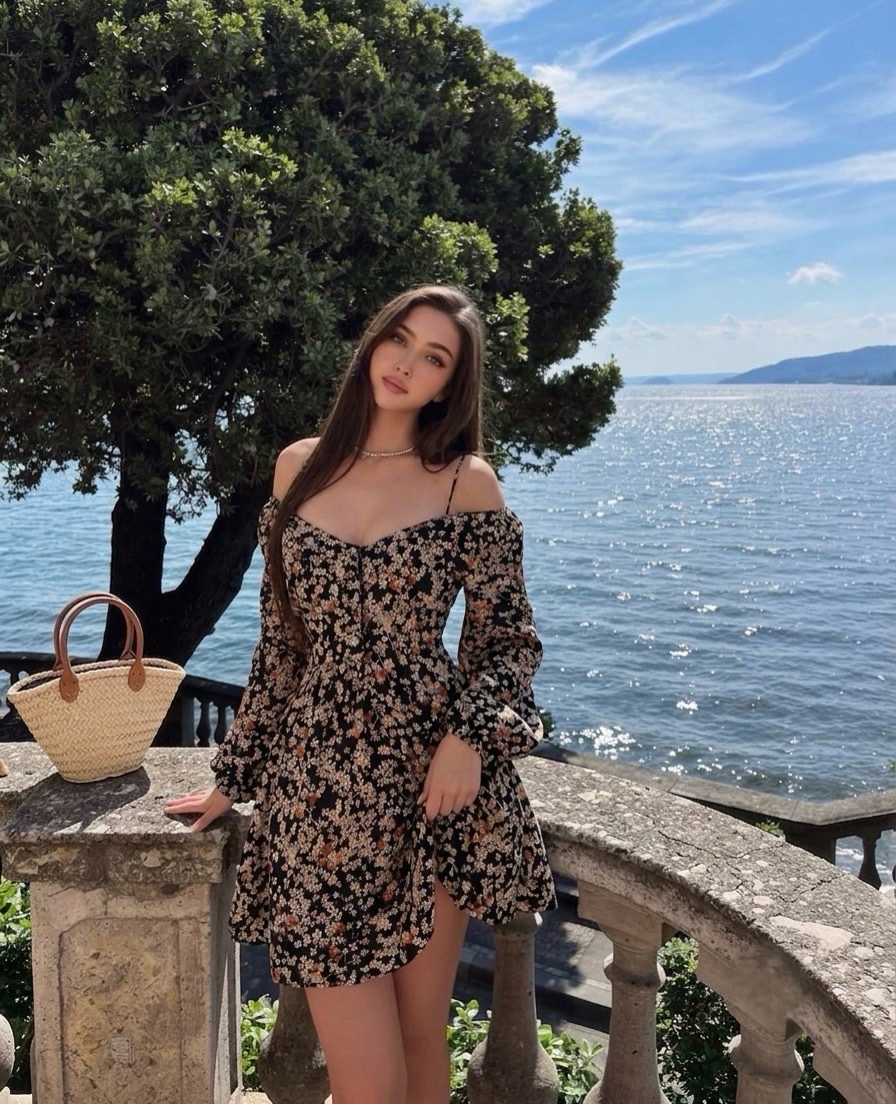 Robe fleurie