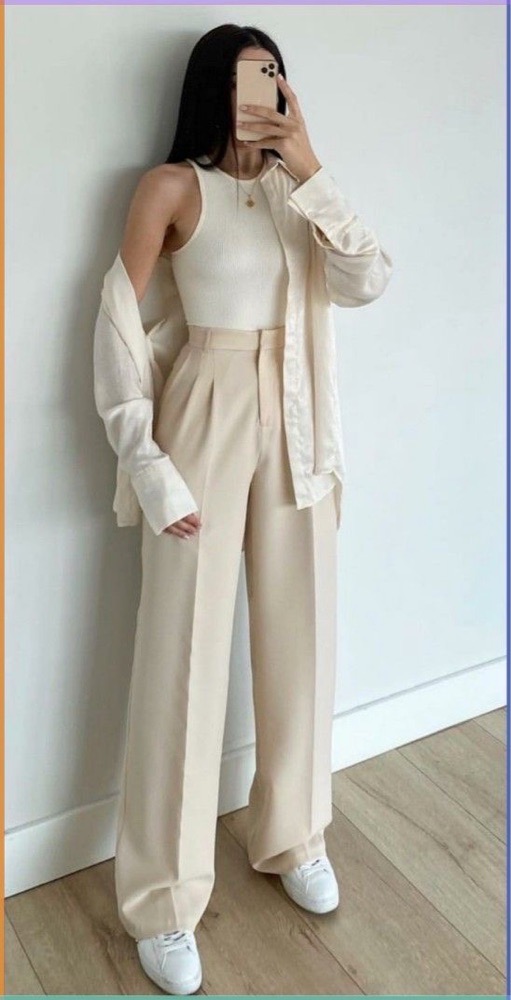 Pantalon beige 