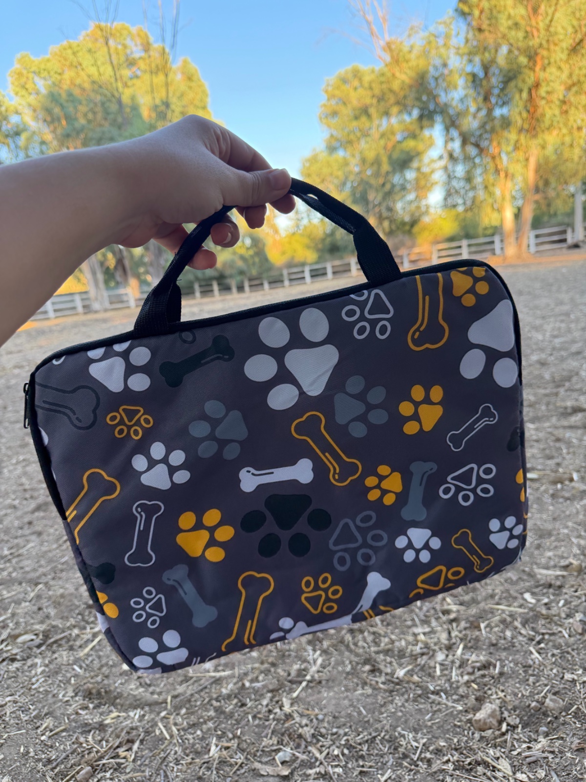 Sac PC 💛🦴🐾✨