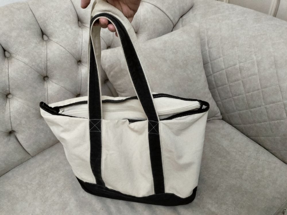 Large sac à main fourre tout avec fermeture 👜