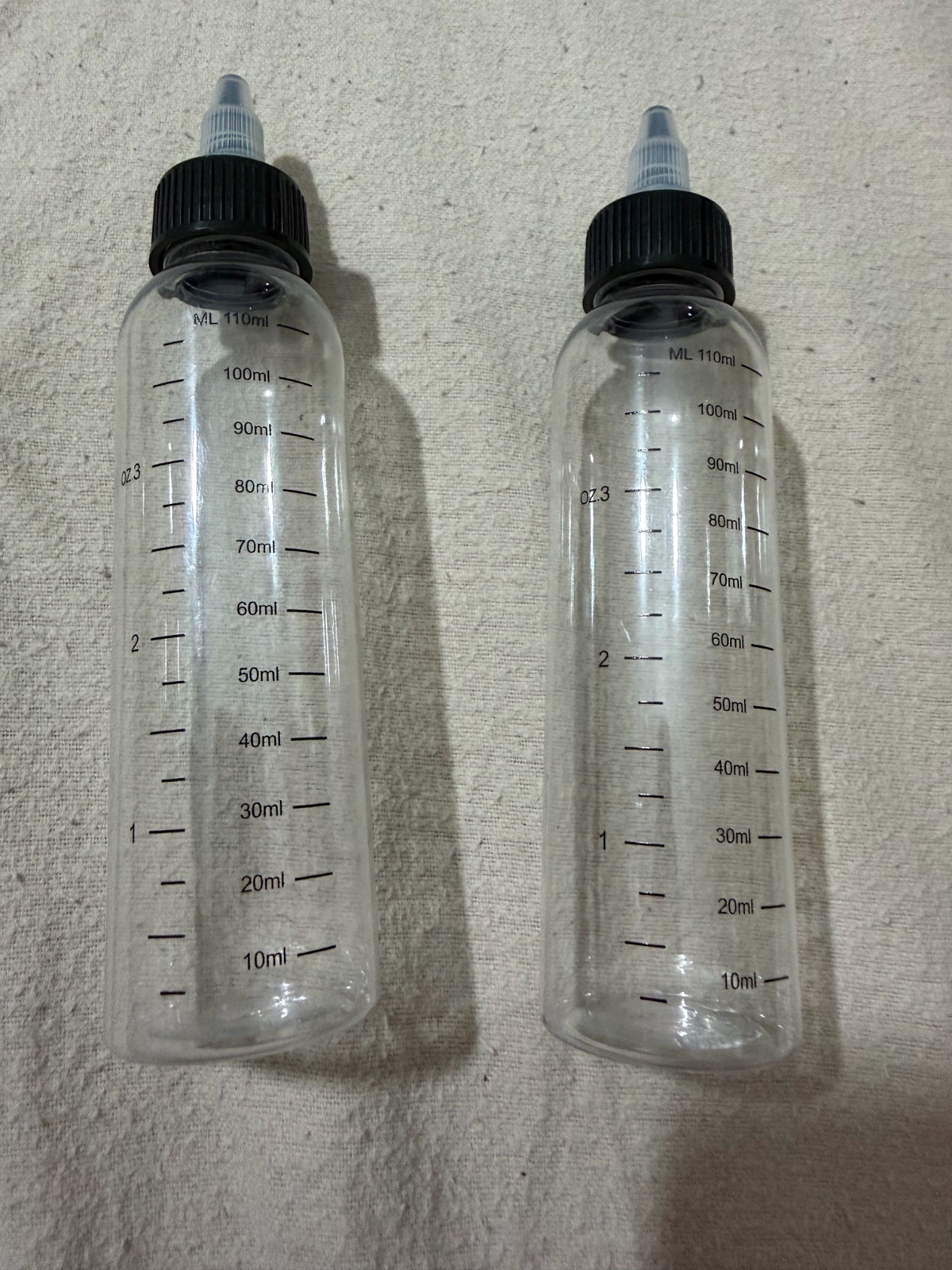 Lot 2 bouteilles pour application soin cheveux 🎀👩‍🦳 110ml par bouteille 