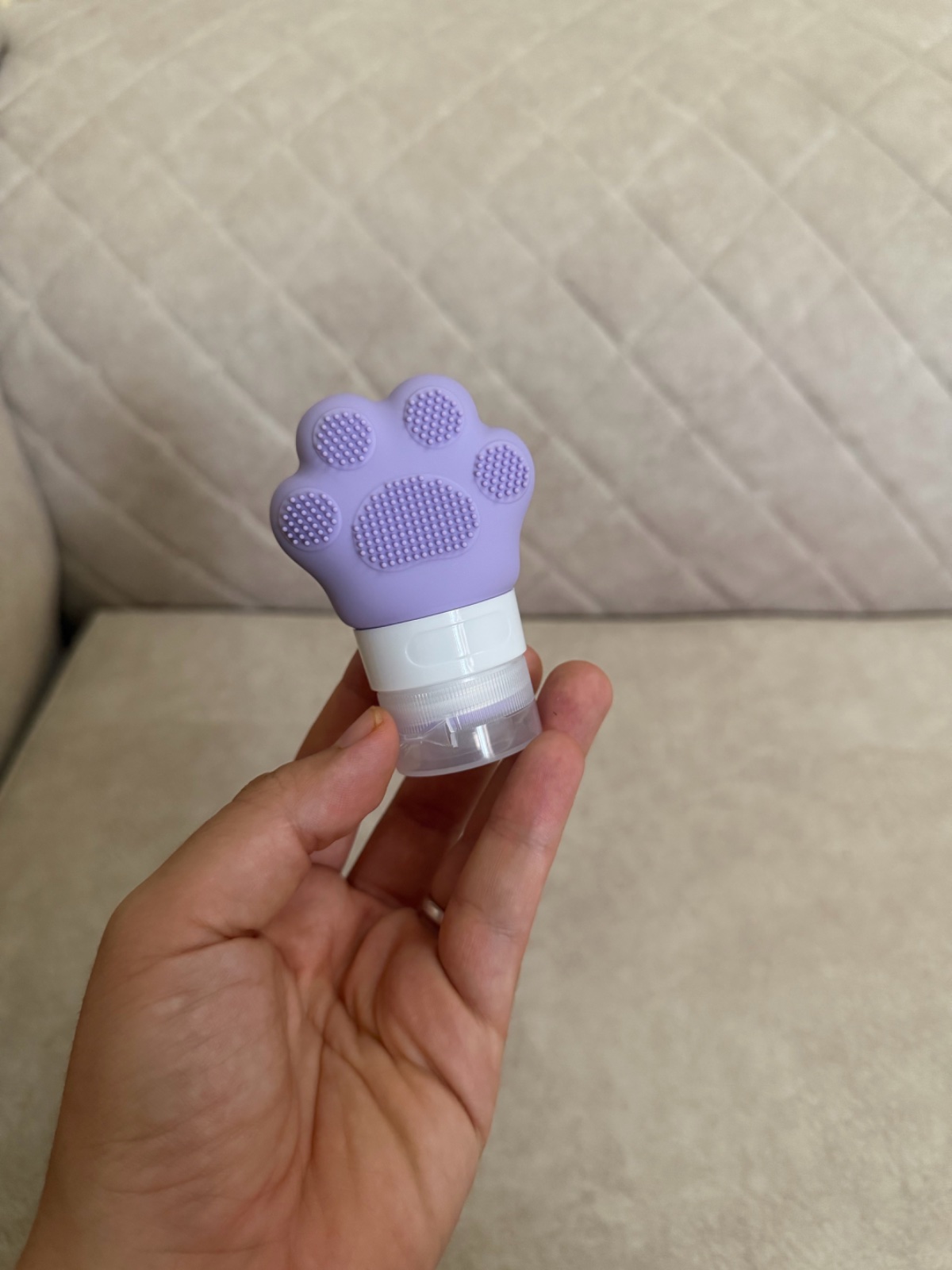 Lot de 2 travel bottle 🐾💙💜 + cadeau 🐾✨🎀