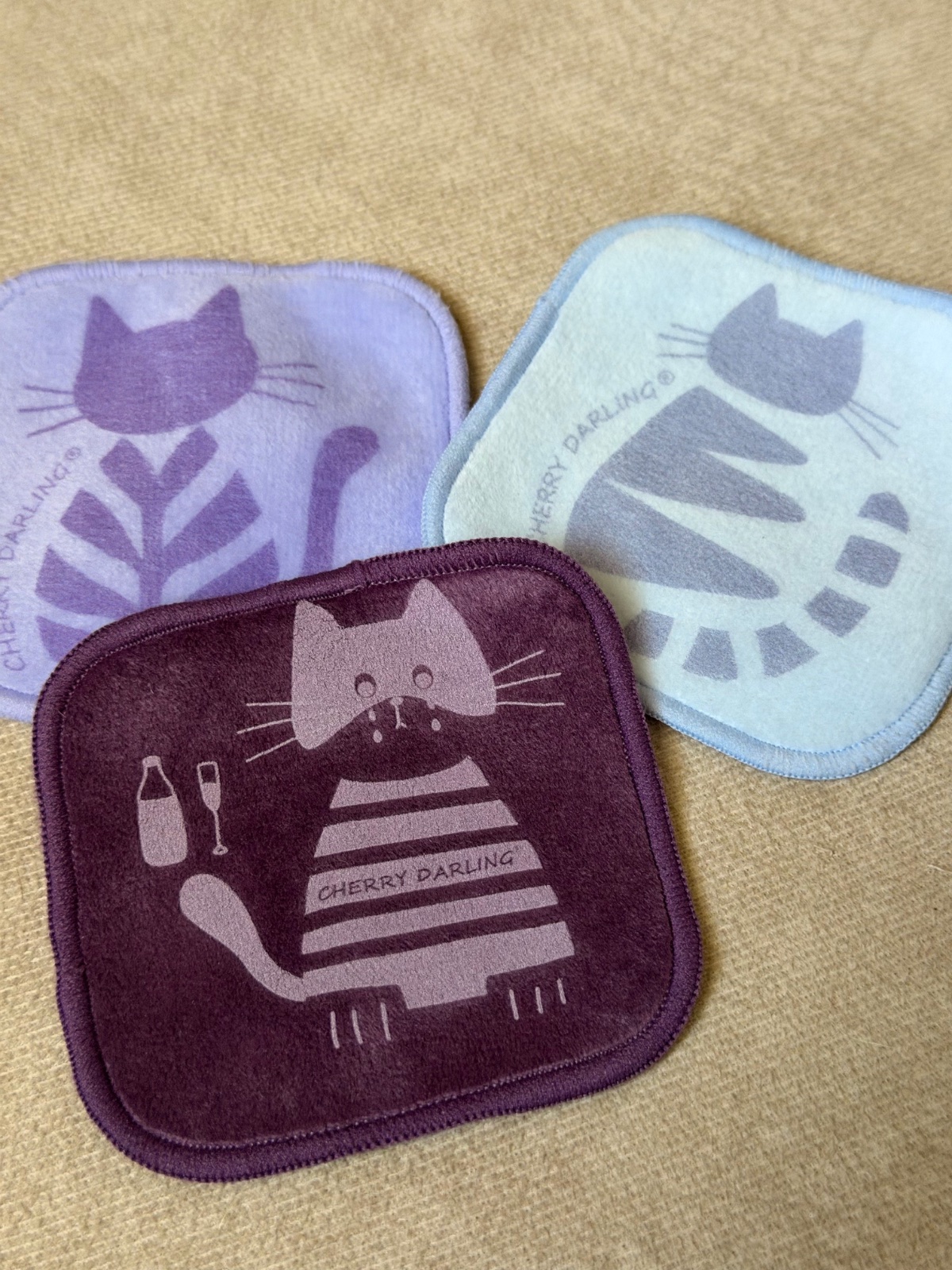 Lot de 5 cotons disques reutilisables 💜✨