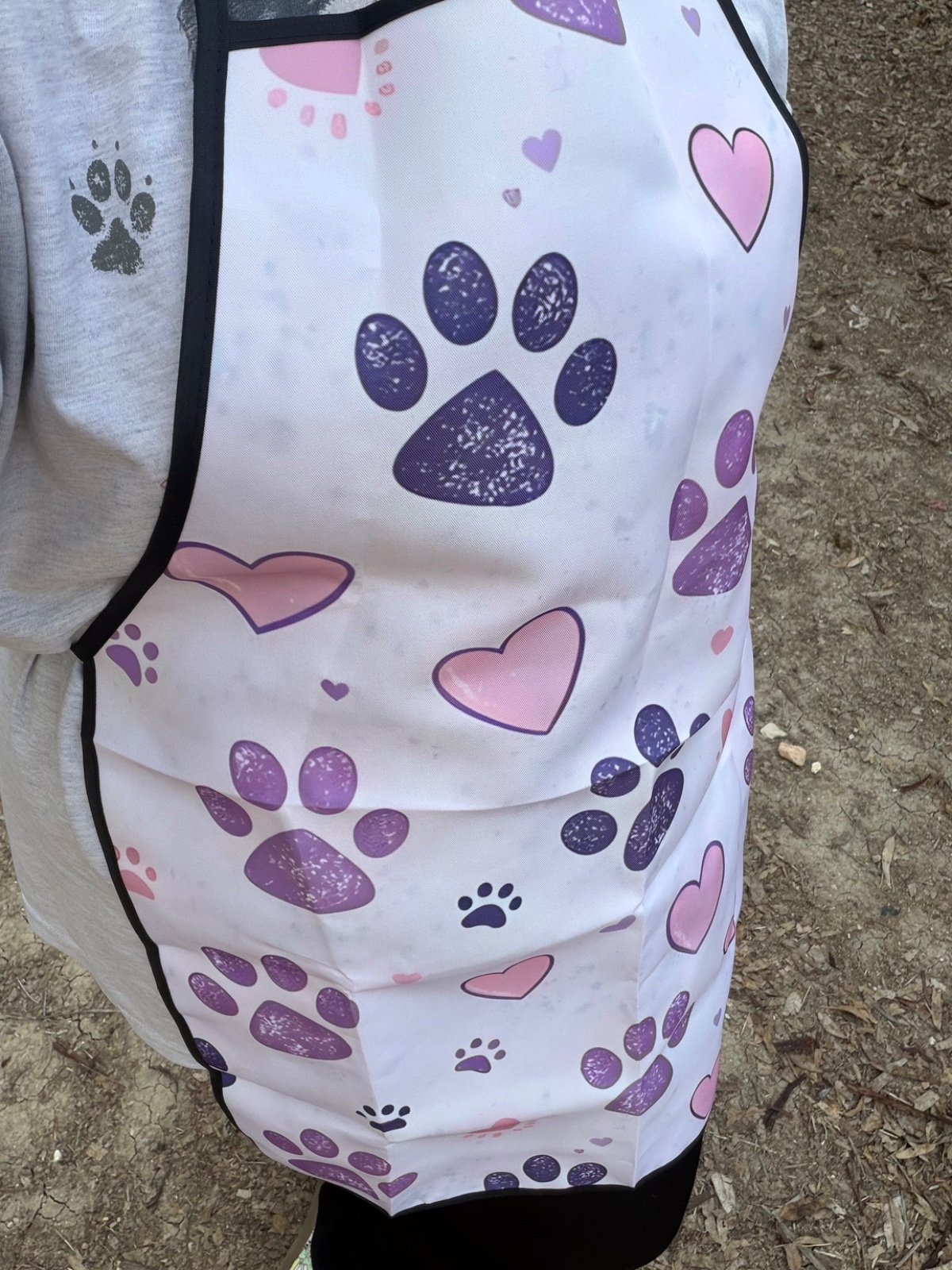 Tablier de toilettage, de cuisine 🐾💜