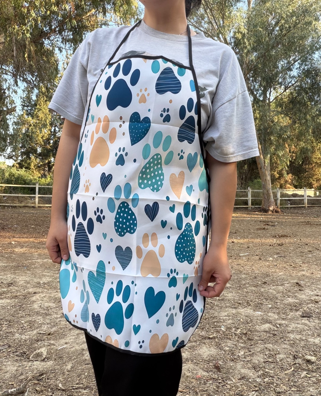 Tablier de toilletage cuisine atelier 💙🐾✨