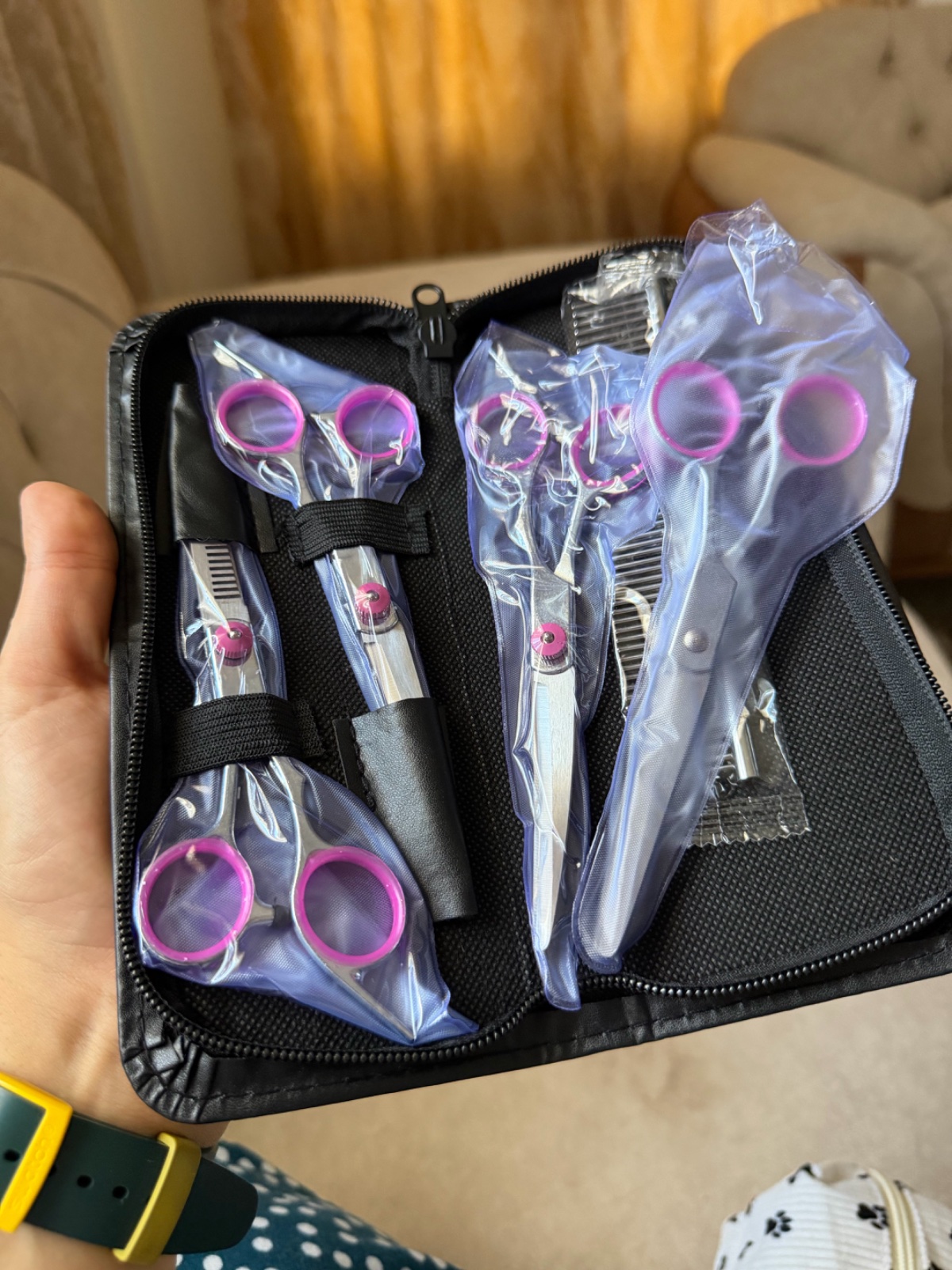 Lot de 5 pièces de matériels de toilettage 🩷