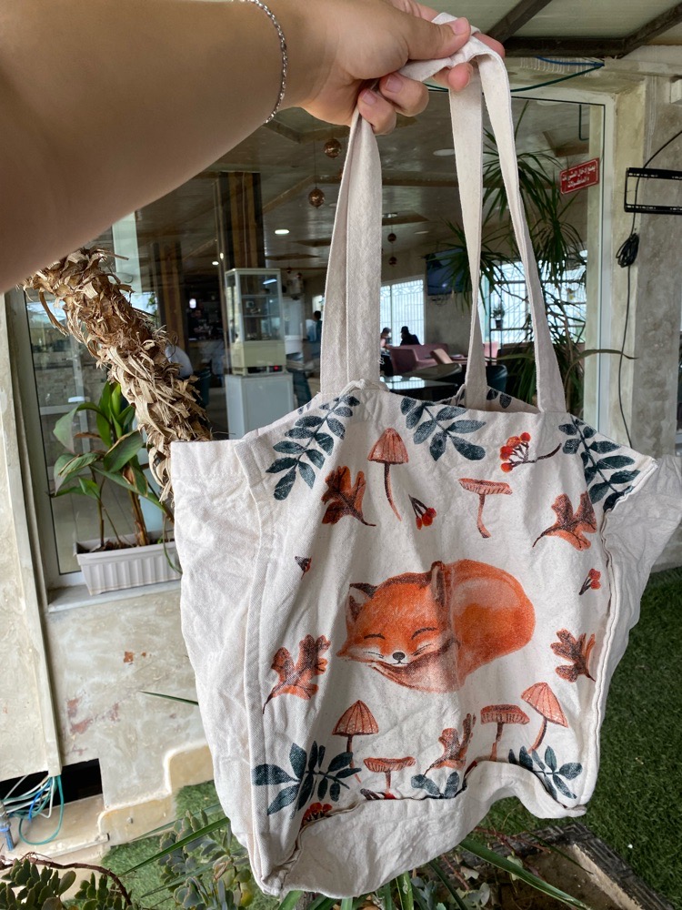 Promo ✨✨Tote bag renard 🦊🦊🧡