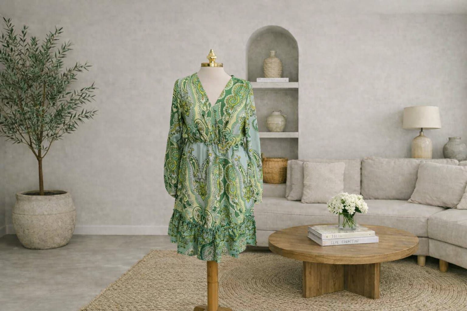 Robe fleurie 