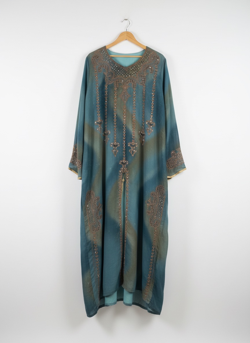 Caftan turquoise 