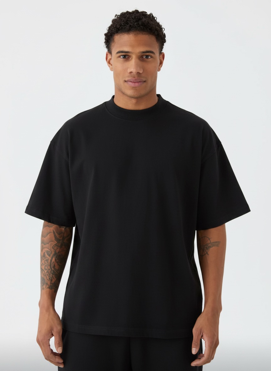 Oversize tshirt balck 