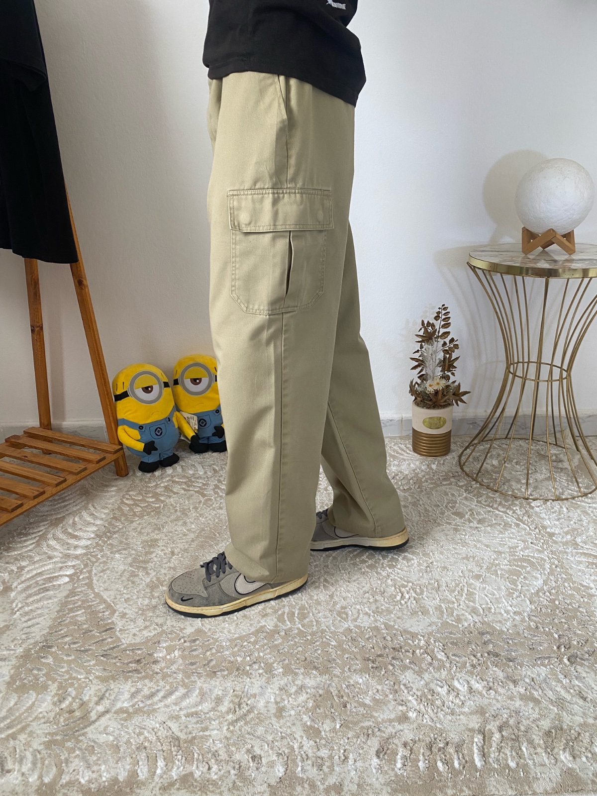 Edwards Khaki Twill Cargo Work Pants