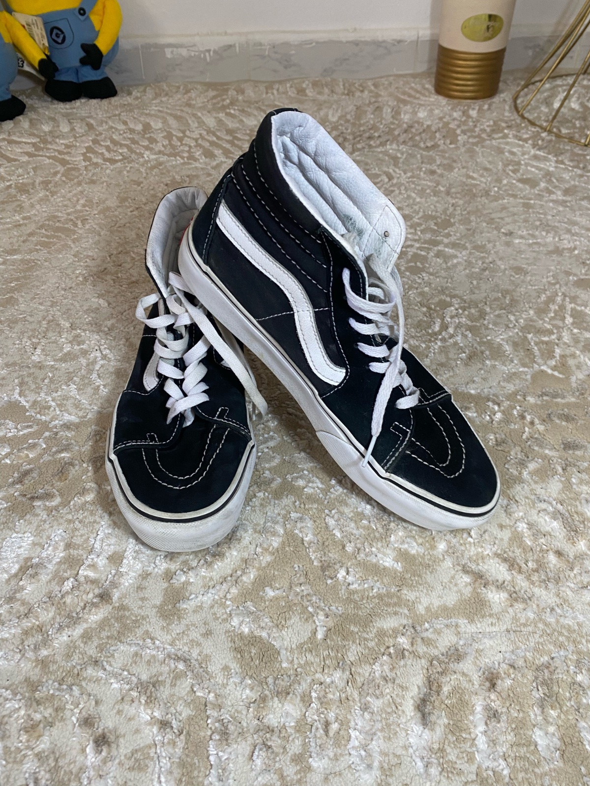 Vans Sk8-Hi Black White High Top Sneaker