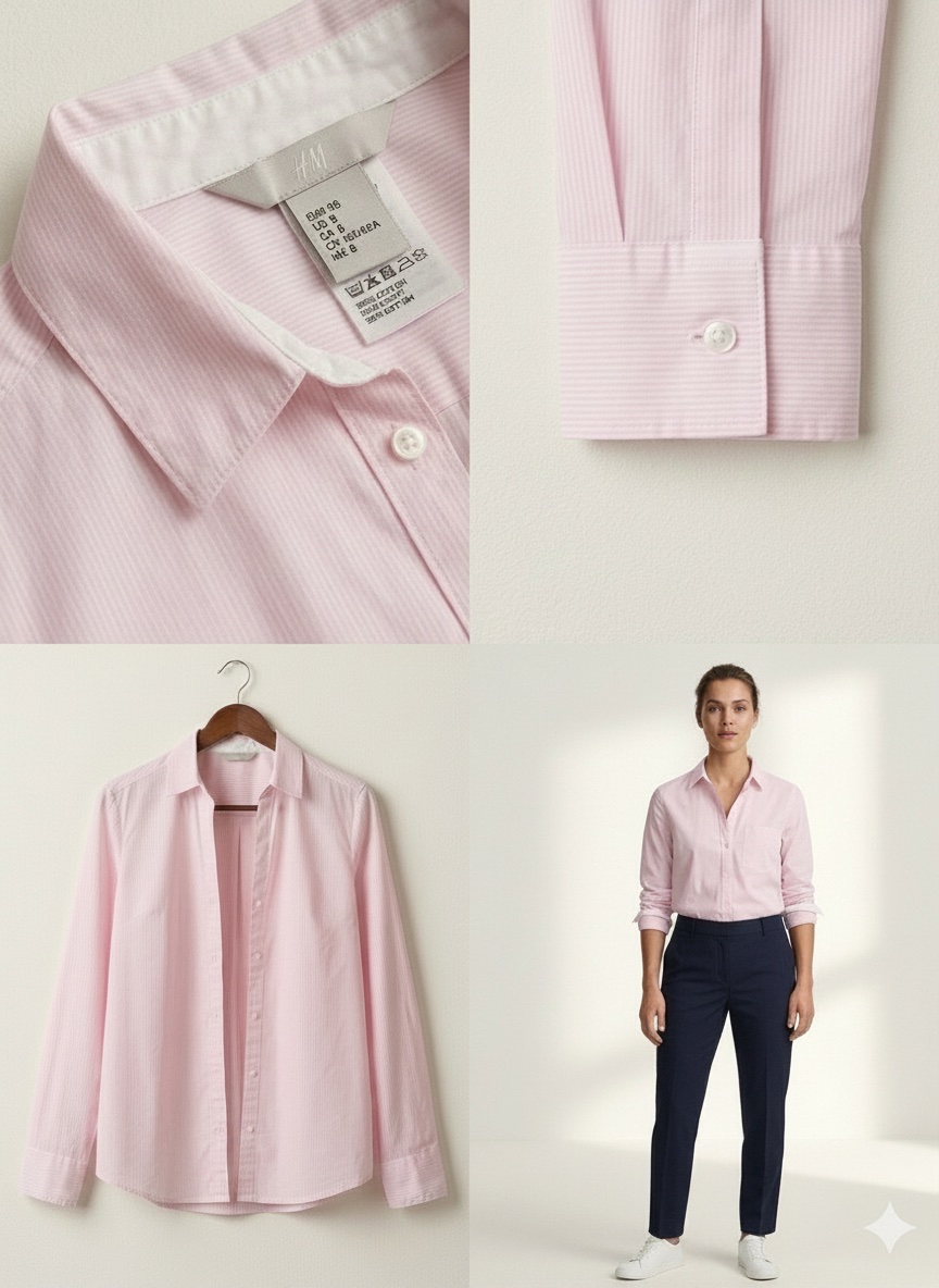 Chemise H&M femme authentique en trés bon état 