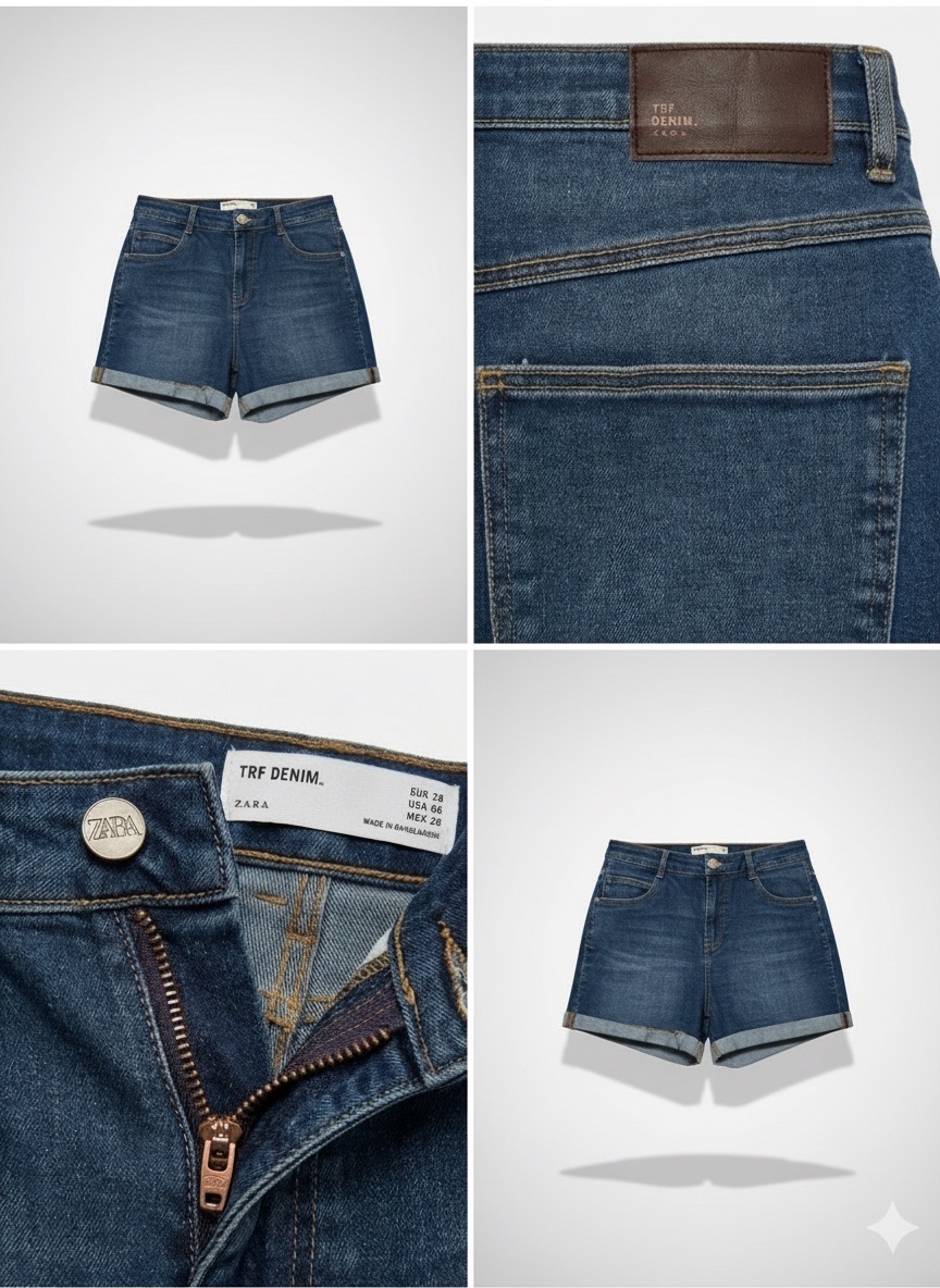 Short Zara jamais porté 