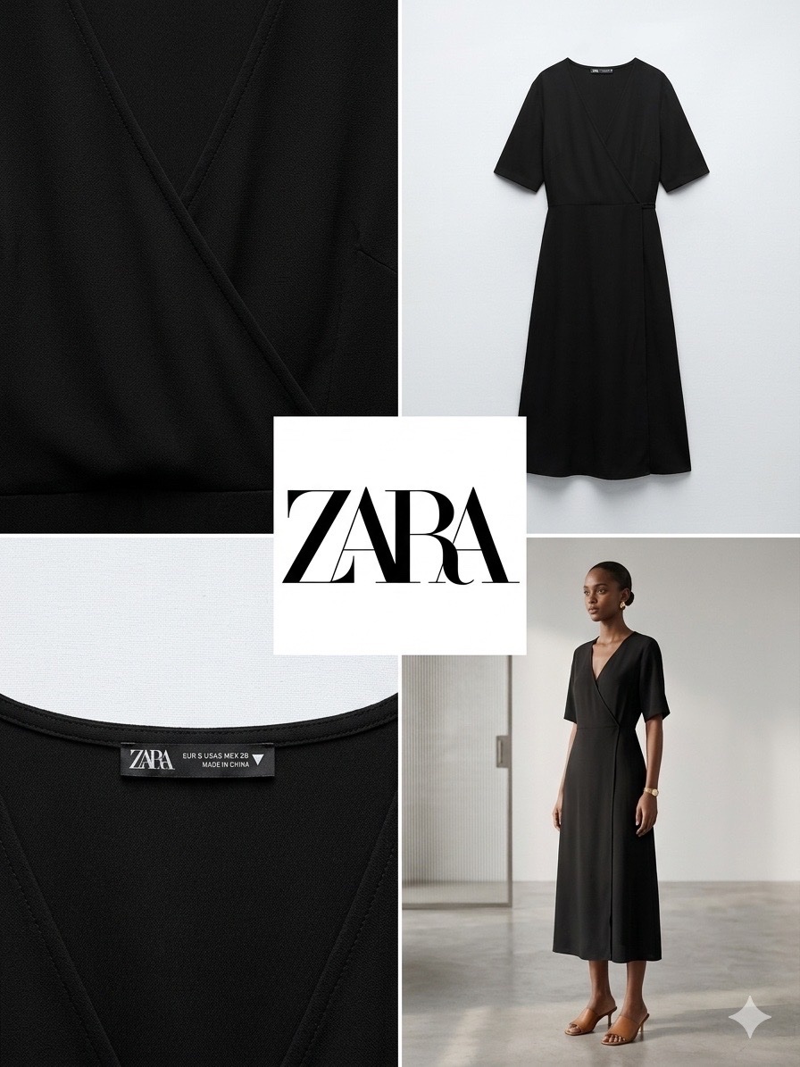 Robe noir ZARA en trés bon état 🖤