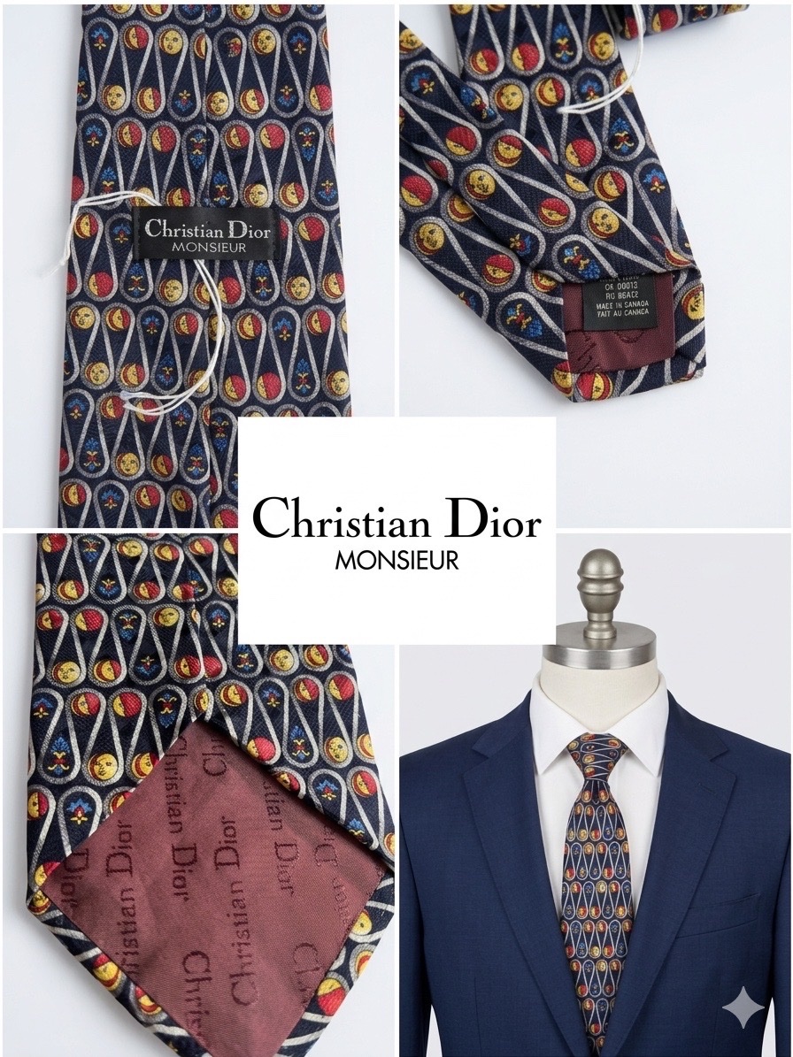 Cravatte CHRISTIAN DIOR authentique