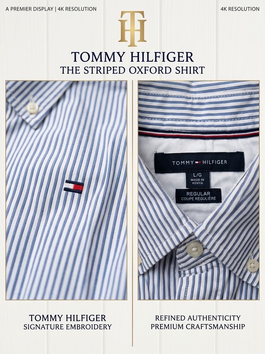 Chemise Tommy Hilfiger authentique taille L 💙❤️