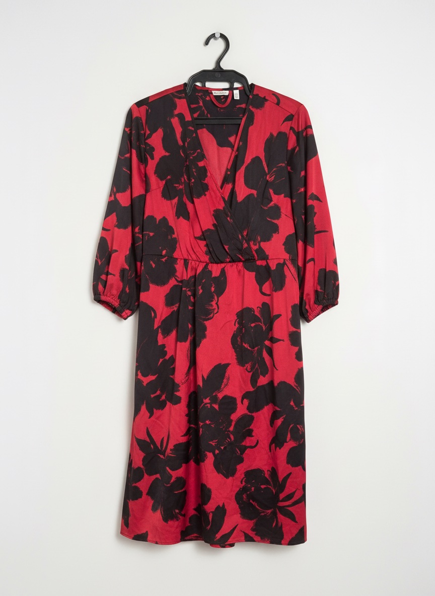 Robe satin la vie en rose 