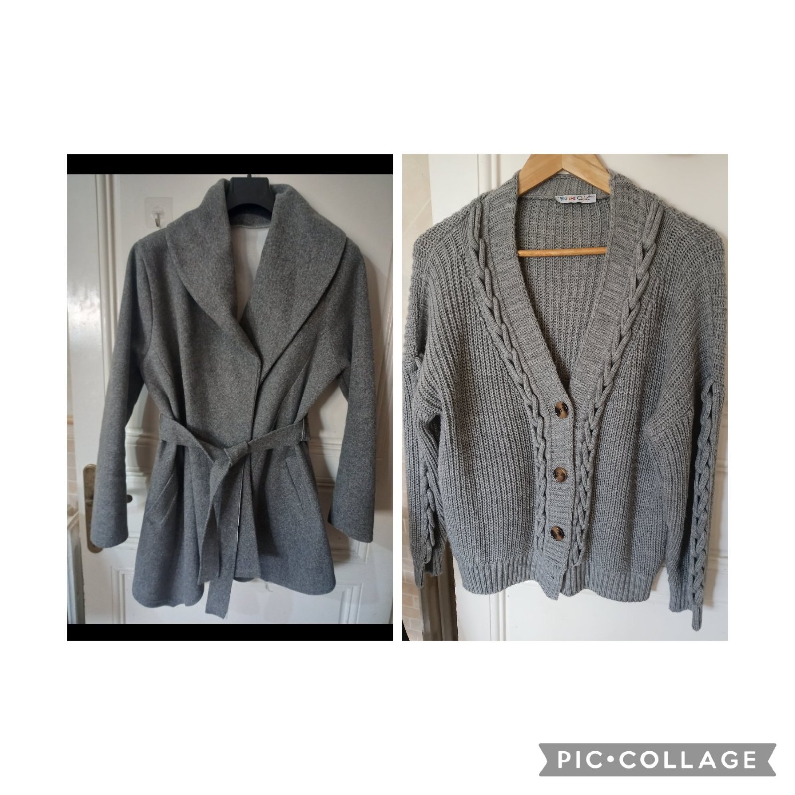 Lot gilet et veste manteau 