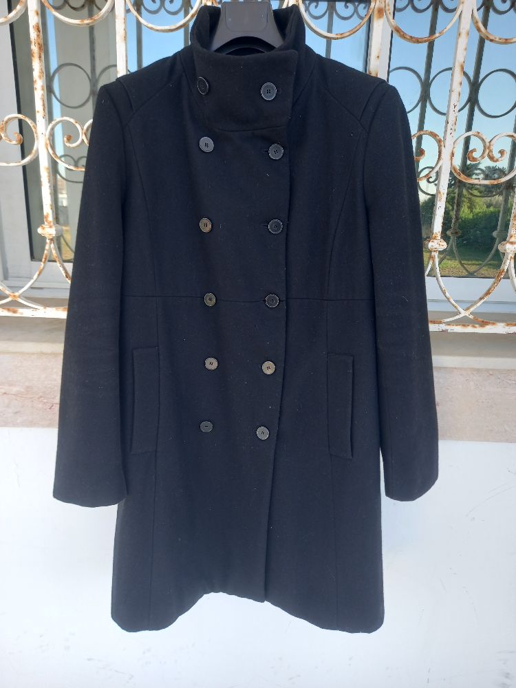 Manteau noire cachemire 