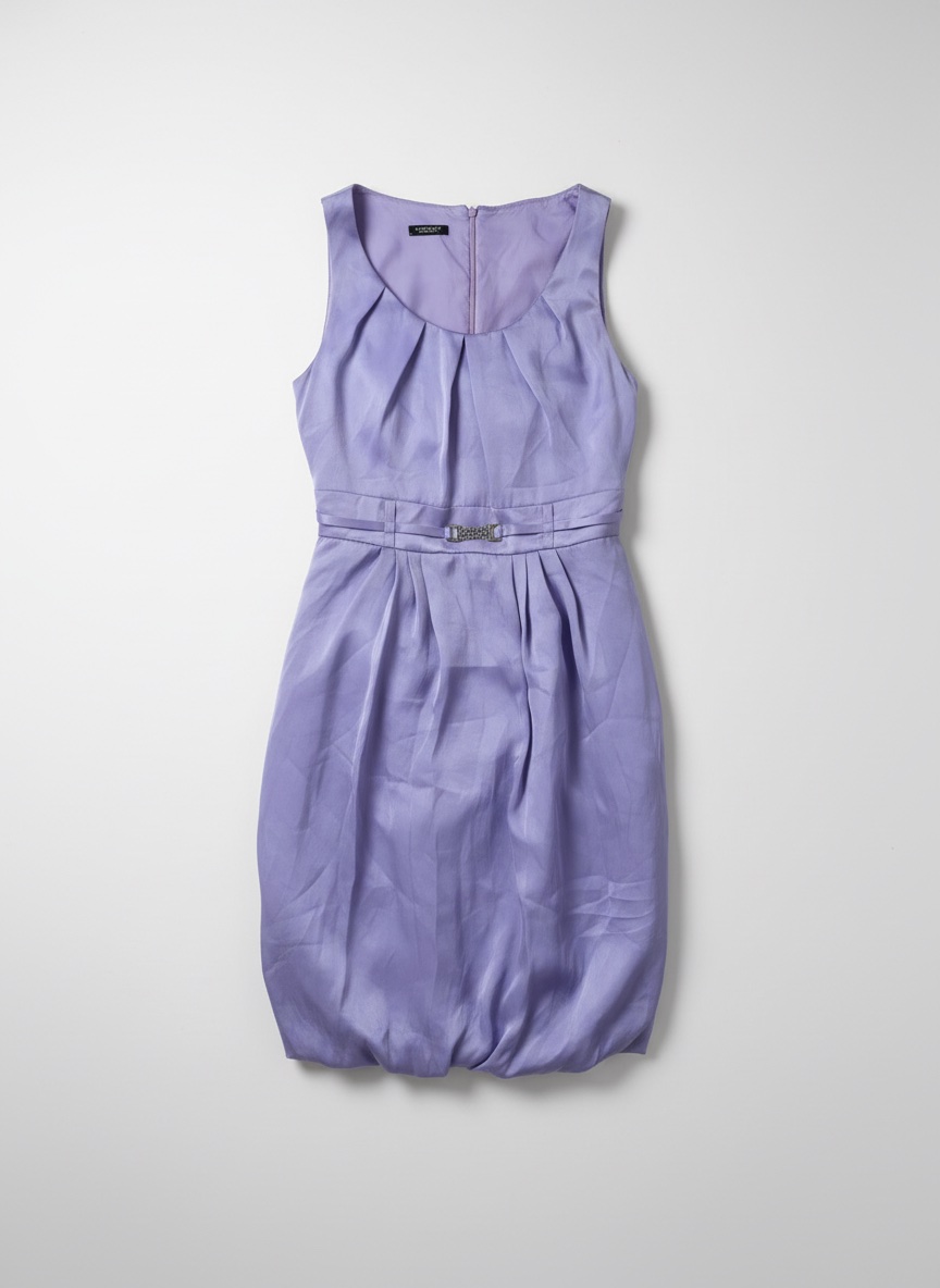 Robe effet satiné
