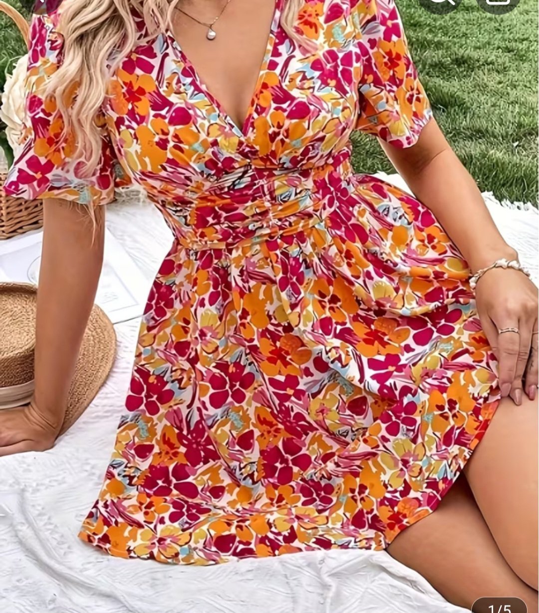 Robe fleurie 
