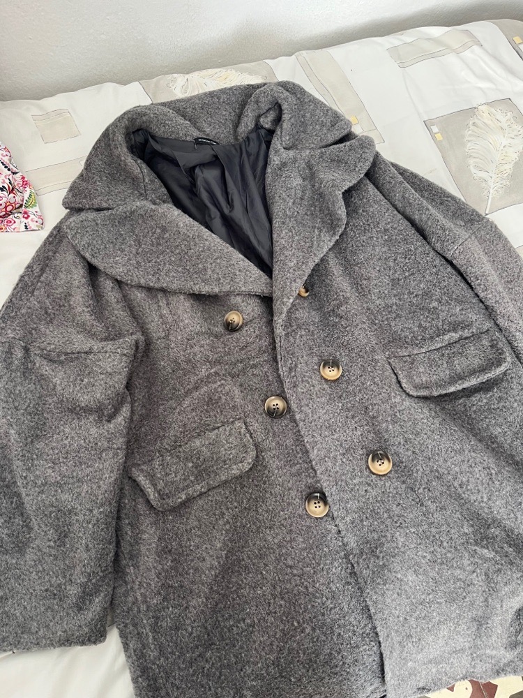 Manteau oversize made in italy