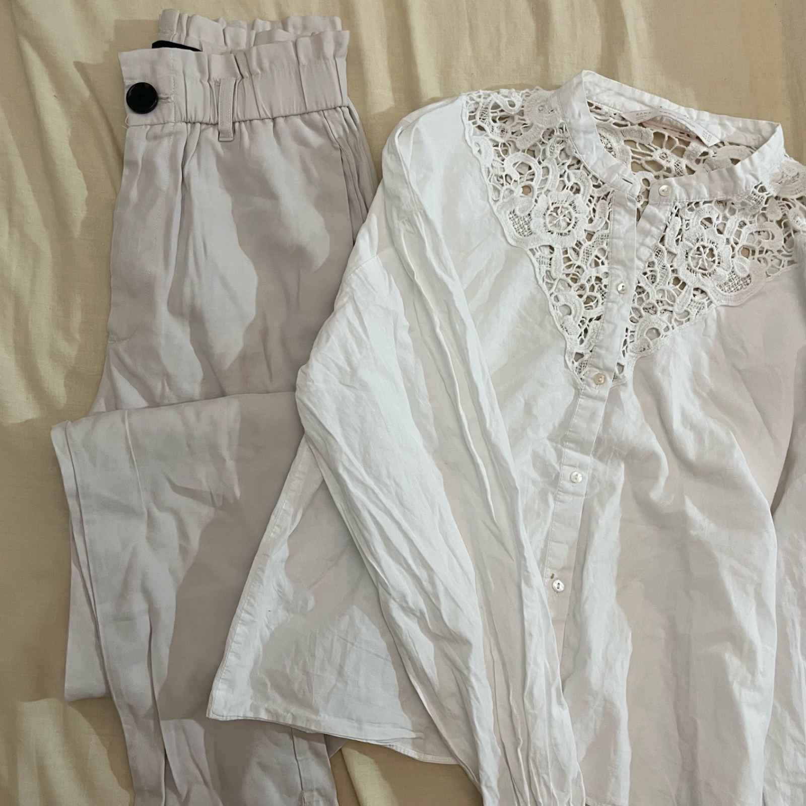 Chemise et pantalon zara