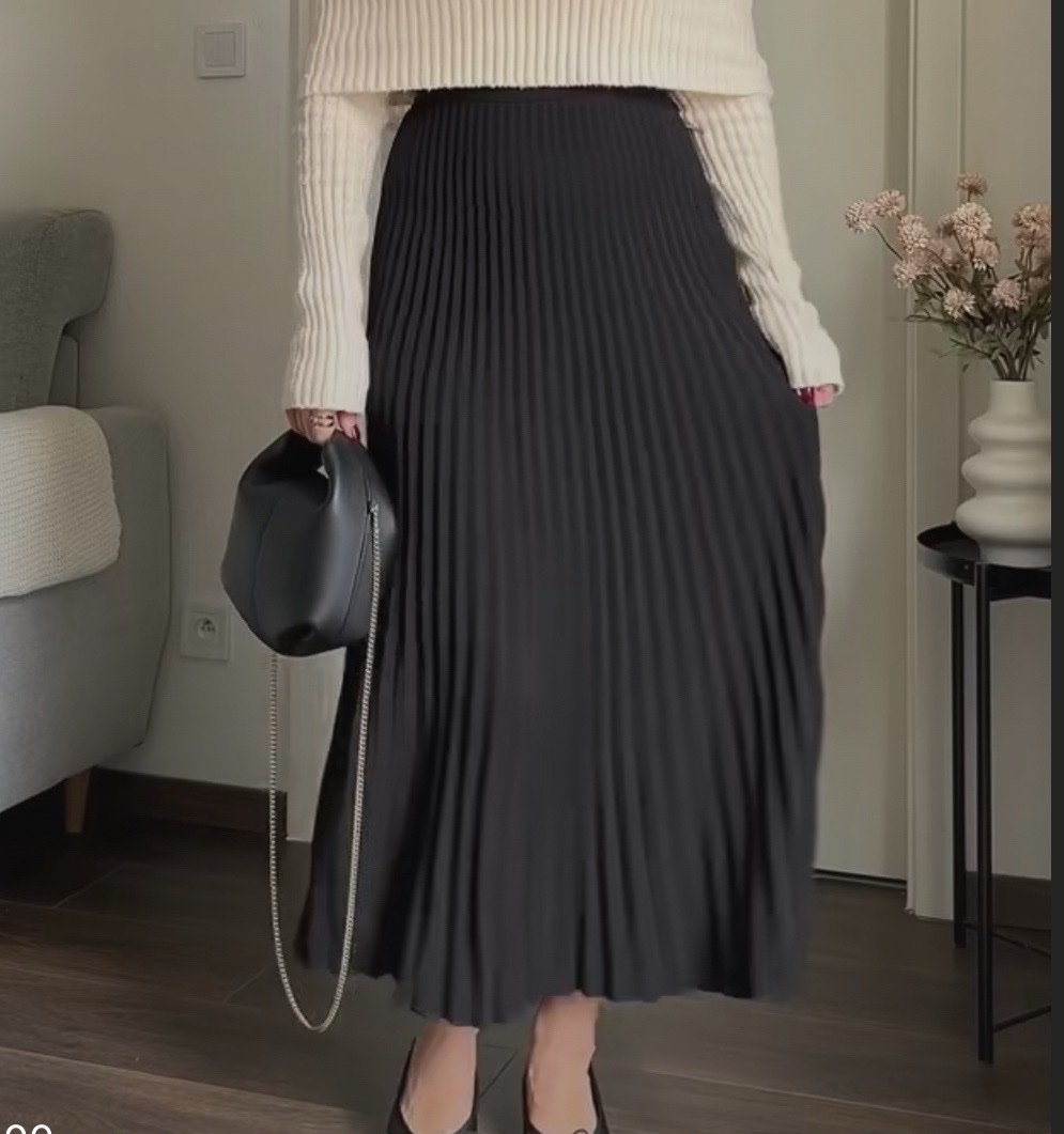 Jupe plissée shein