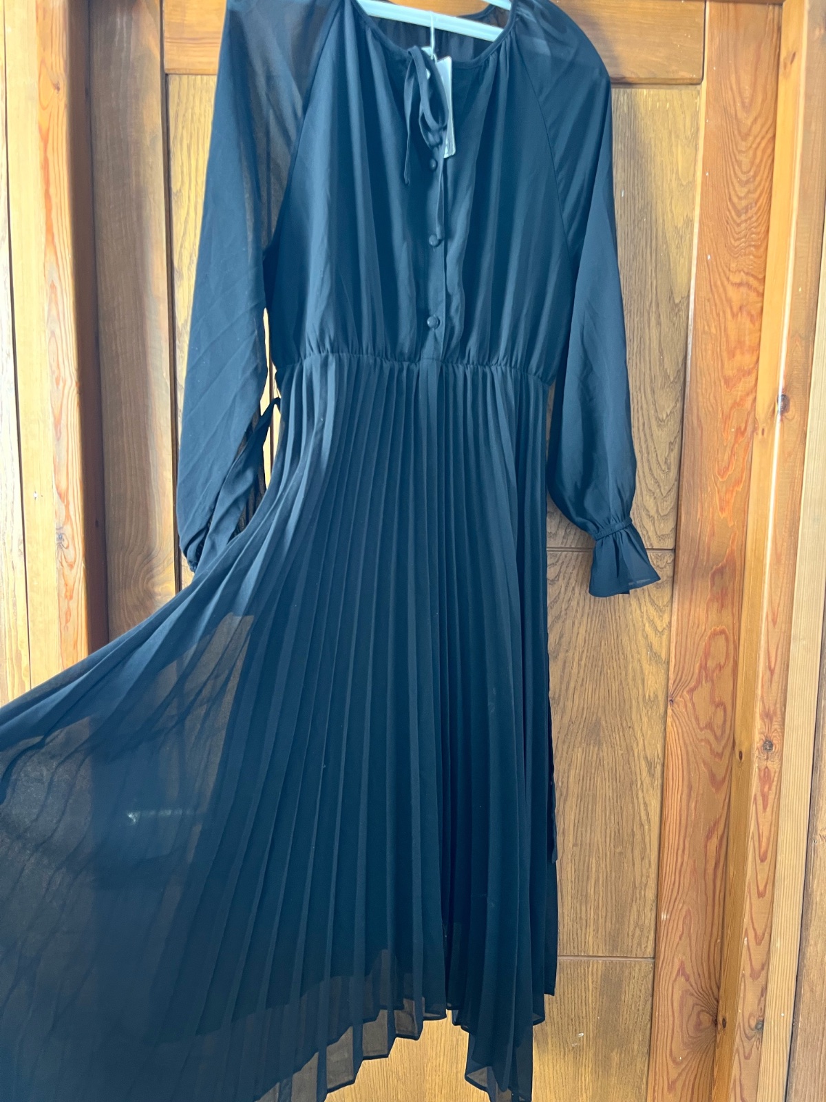 Robe m/l avec etiquette