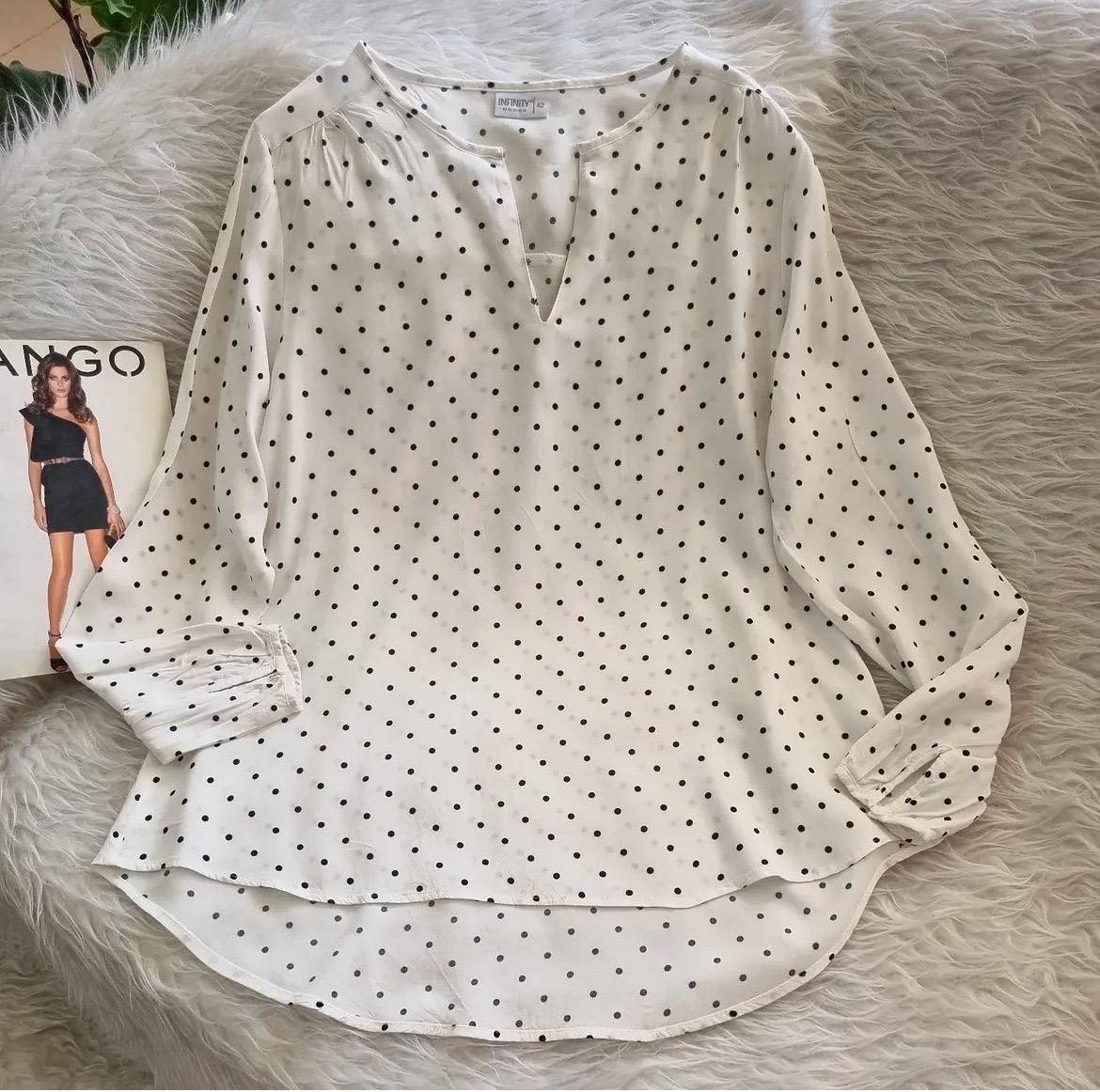 Chemise polka dots