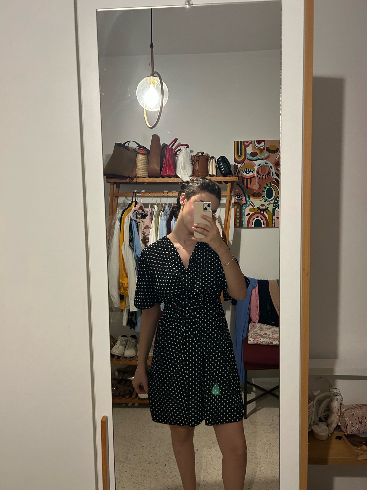 Robe polka dots