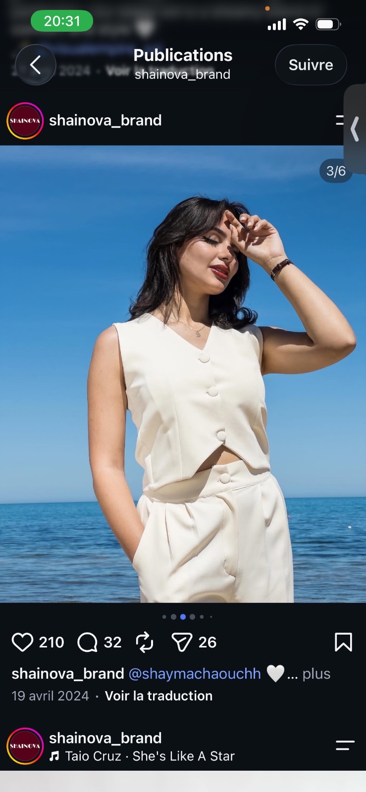 Ensemble beige 