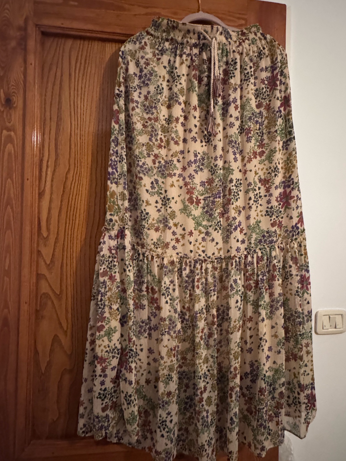 Jupe longue fleurie – Style bohème - Zara