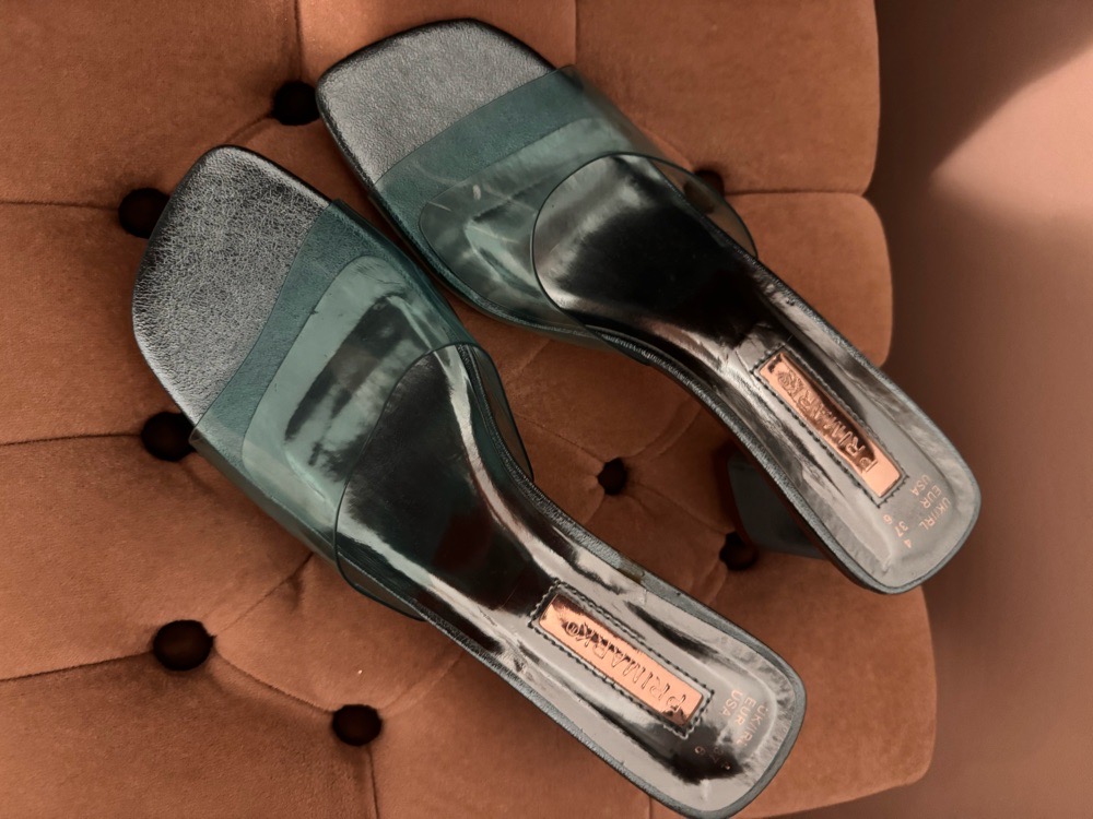 Mules bleus primark