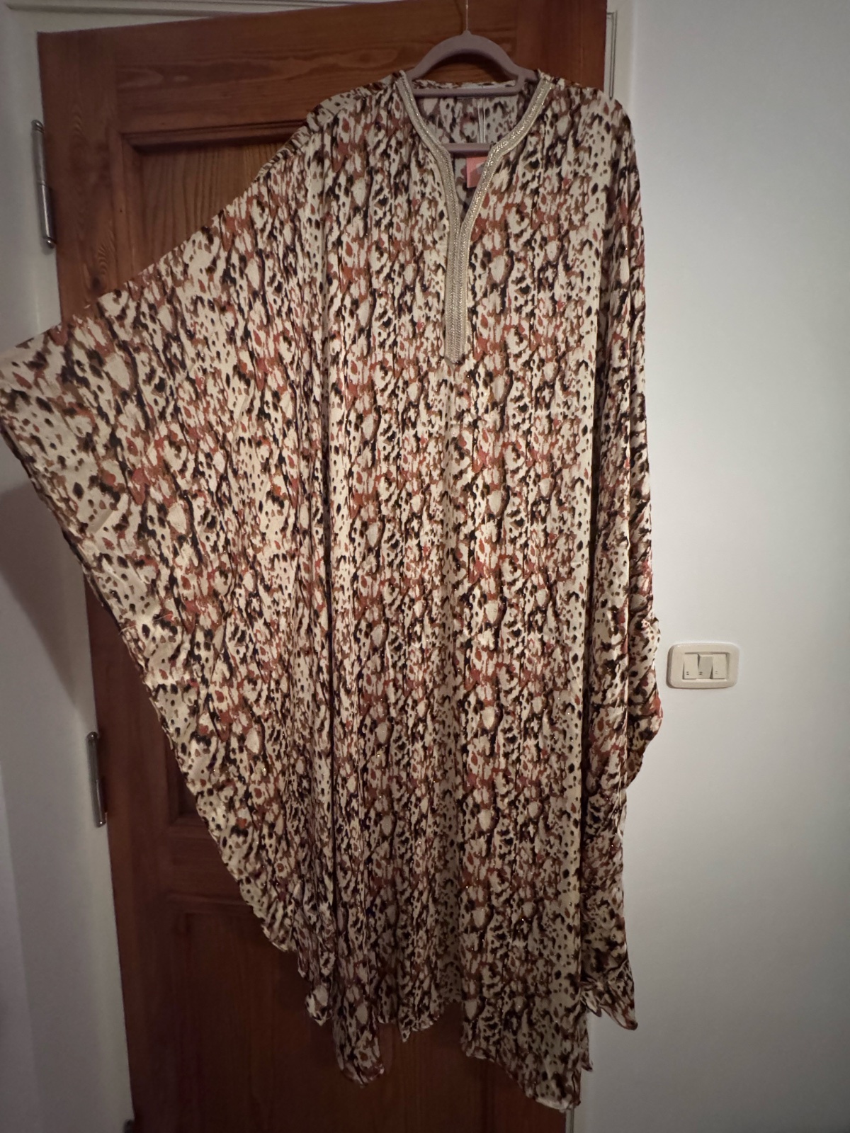 Caftan imprimé