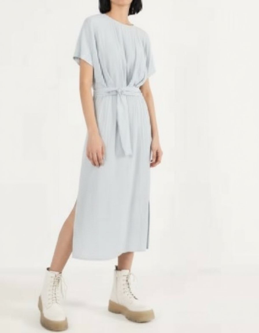 Robe bershka bleu ciel 