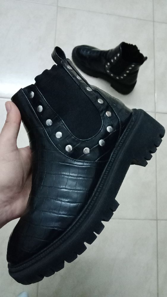 London Rebel Grosses Bottines Chelsea 
