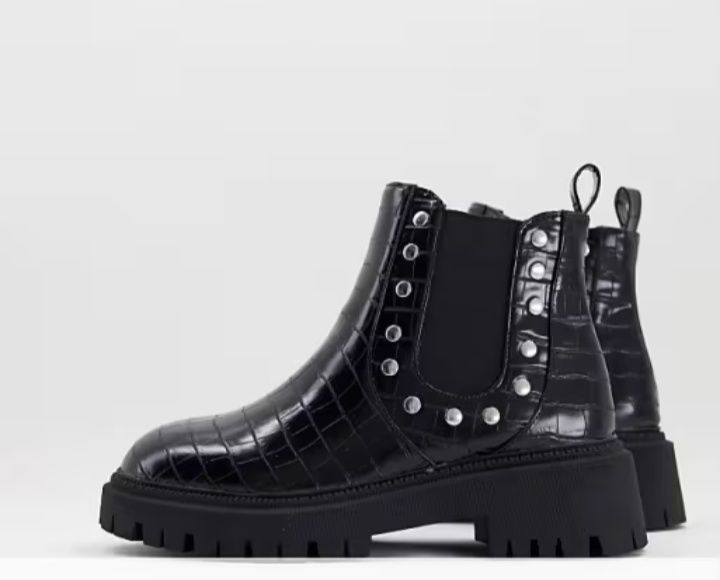 London Rebel Grosses Bottines Chelsea 