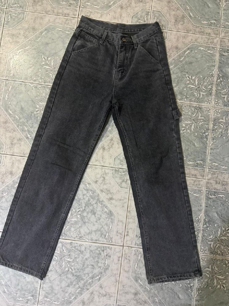 Jean cargo gris