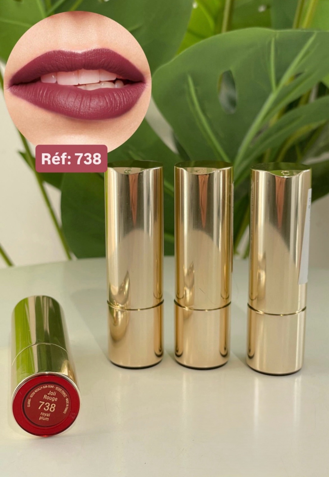 Rouge à lèvres Clarins à 70dt